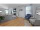 Well-lit living room with comfortable seating, hardwood floors, and a cozy atmosphere at 1337 Old Fort Rd, Moncks Corner, SC 29461