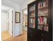 This hallway connects a bathroom, bedroom, and walk-in closet to create a luxurious living experience at 1350 Water Edge Dr, Charleston, SC 29492