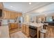 Bright and airy kitchen featuring a center island, stainless appliances, and hardwood floors at 139 Gaslight Blvd, Summerville, SC 29483
