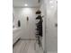 Modern bathroom featuring a glass-enclosed shower, floating vanity, and stylish fixtures at 1515 N Lakeshore Dr, Mount Pleasant, SC 29466