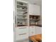 Kitchen with pull out pantry and cabinet storage space for all your kitchen essentials at 1515 N Lakeshore Dr, Mount Pleasant, SC 29466