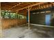 Interior view of covered outbuilding with dual entrances at 1515 N Lakeshore Dr, Mount Pleasant, SC 29466