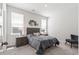Cozy bedroom featuring a comfortable queen-sized bed and great natural light at 1963 Longhorn Ln, Summerville, SC 29485