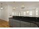 Kitchen counter overlooking a living space with natural light at 2258 Arthur Gaillard Ln, Charleston, SC 29414