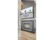 Detailed fireplace featuring a modern design and mounted television at 240 Lucca Dr, Summerville, SC 29486