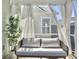 Enclosed outdoor patio featuring comfortable seating and natural light at 2889 Backman St, Mount Pleasant, SC 29466