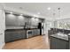 Modern kitchen with granite countertops and stainless steel appliances at 3095 S Shore Dr, Charleston, SC 29407