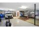 Garage area showing organized storage solutions, car parking, and durable flooring at 3616 Bagley Dr, Mount Pleasant, SC 29466