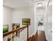 Upstairs hallway with hardwood flooring and access to other rooms at 3616 Bagley Dr, Mount Pleasant, SC 29466