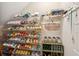 Walk-in pantry has wire shelves for storing canned goods, food, and other household products at 3616 Bagley Dr, Mount Pleasant, SC 29466