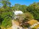 Scenic aerial view of the property, highlighting its lush surroundings and private location at 406 S Gum St, Summerville, SC 29483