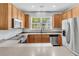 Bright kitchen with stainless steel appliances, ample counter space, and modern cabinetry at 4060 Hartland St, Charleston, SC 29414
