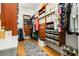 Functional walk-in closet with built-in shelving and custom storage solutions at 441 Elfes Field Ln, Charleston, SC 29492