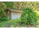 Wooden outbuilding surrounded by lush greenery, blending seamlessly with the natural landscape at 4428 Maple Ridge Rd, Walterboro, SC 29488