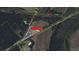 An aerial shot of the property, with boundaries marked out on a map at 4428 Maple Ridge Rd, Walterboro, SC 29488