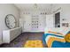 Bedroom features a large mirror, and decoratively adorned doors at 5017 W Liberty Park Cir, North Charleston, SC 29405
