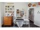 Bright office and crafting space with custom decorated walls at 5017 W Liberty Park Cir, North Charleston, SC 29405