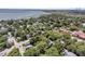 Panoramic aerial view showing neighborhood homes and waterfront at 512 Whilden St, Mount Pleasant, SC 29464