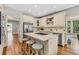 Beautiful kitchen features a central island, updated appliances, and ample cabinet space at 512 Whilden St, Mount Pleasant, SC 29464
