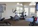 Well-equipped gym with treadmills, ellipticals, and weight-training equipment, perfect for staying active at 700 Daniel Ellis Dr # 5103, James Island, SC 29412