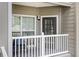 Cozy patio area featuring comfortable seating, offering an intimate outdoor living space at 700 Daniel Ellis Dr # 5103, James Island, SC 29412