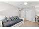 Bedroom with a ceiling fan, closet space, and a daybed with decorative pillows at 708 Lawton Harbor Dr, Charleston, SC 29412