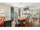 Cozy living room seamlessly connected to the kitchen and dining area, offering an open and inviting space at 708 Lawton Harbor Dr, Charleston, SC 29412
