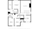 Second-floor floor plan with four bedrooms, three bathrooms, a laundry room and walk-in closets at 102 Bolsena Ct, Summerville, SC 29486