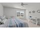 Inviting bedroom featuring natural light, white trim, and stylish furniture with a calming atmosphere at 105 Plowden Mill Ct, Summerville, SC 29485
