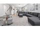 Open-concept living room with plenty of room for seating and entertaining at 105 Plowden Mill Ct, Summerville, SC 29485