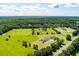Aerial view displays property's spacious grounds and its convenient location amidst the landscape at 1111 Sandy Springs Circle, Walterboro, SC 29488