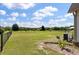 Expansive backyard with well-maintained lawn, garden beds, and perimeter fencing at 1111 Sandy Springs Circle, Walterboro, SC 29488