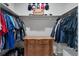 Spacious walk-in closet with organized storage featuring shelving, drawers, and hanging rods at 1111 Sandy Springs Circle, Walterboro, SC 29488