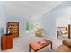 Spacious living room with furniture and sliding glass doors to the backyard at 122 Stewart Pl, Summerville, SC 29485