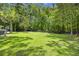 A large backyard offers plenty of green space and beautiful trees at 1228 Walleye Cor, Charleston, SC 29414