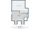 Second floor plan featuring an open area and bedroom layout at 125 Sumners Aly, Summerville, SC 29485