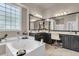 Beautiful Primary bathroom with a large soaking tub, dual vanities, and ample counter space at 1311 Royal Links Dr, Mount Pleasant, SC 29466
