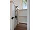 Inviting outdoor shower with privacy fence and wooden floor at 14 55Th Ave, Isle of Palms, SC 29451