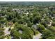 Lush, green neighborhood with mature trees provides a tranquil setting with a variety of home styles and sizes at 1406 Oaklanding Rd, Mount Pleasant, SC 29464