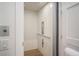 An elevator enclosed by white walls, demonstrating accessibility for various needs at 1491 Tomato Farm Cir, Mount Pleasant, SC 29464
