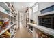 Walk-in pantry with extensive shelving provides ample storage and organization options at 1491 Tomato Farm Cir, Mount Pleasant, SC 29464