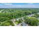 Bird's eye view shows the lush greenery, mature landscaping and picturesque setting of this well-planned neighborhood at 1972 Gray Battery Ct, Mount Pleasant, SC 29464