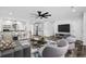 Bright living room featuring an open floor plan, modern furnishings, and stylish decor at 207 Terry Ave, Summerville, SC 29485