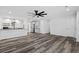 Bright living room featuring an open floor plan and wood floors at 207 Terry Ave, Summerville, SC 29485
