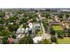 Discover the urban setting of 211 Line St. from above, nestled among historic buildings in a vibrant neighborhood at 211 Line St, Charleston, SC 29403
