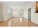 Open living room boasting hardwood floors, a ceiling fan, and natural light at 2244 Ashley Crossing Dr # 1125, Charleston, SC 29414
