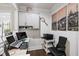 Well-organized home office space with ample storage and natural light at 2331 Brinkley Rd, Johns Island, SC 29455