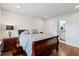 Serene main bedroom with hardwood floors and an en-suite bathroom, offering a private and comfortable retreat at 2331 Brinkley Rd, Johns Island, SC 29455