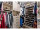 Organized walk-in closet with custom shelving and ample storage space at 2331 Brinkley Rd, Johns Island, SC 29455