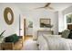 Serene bedroom featuring neutral tones, a comfortable bed, and stylish decor at 2456 Lantern St, Charleston, SC 29414